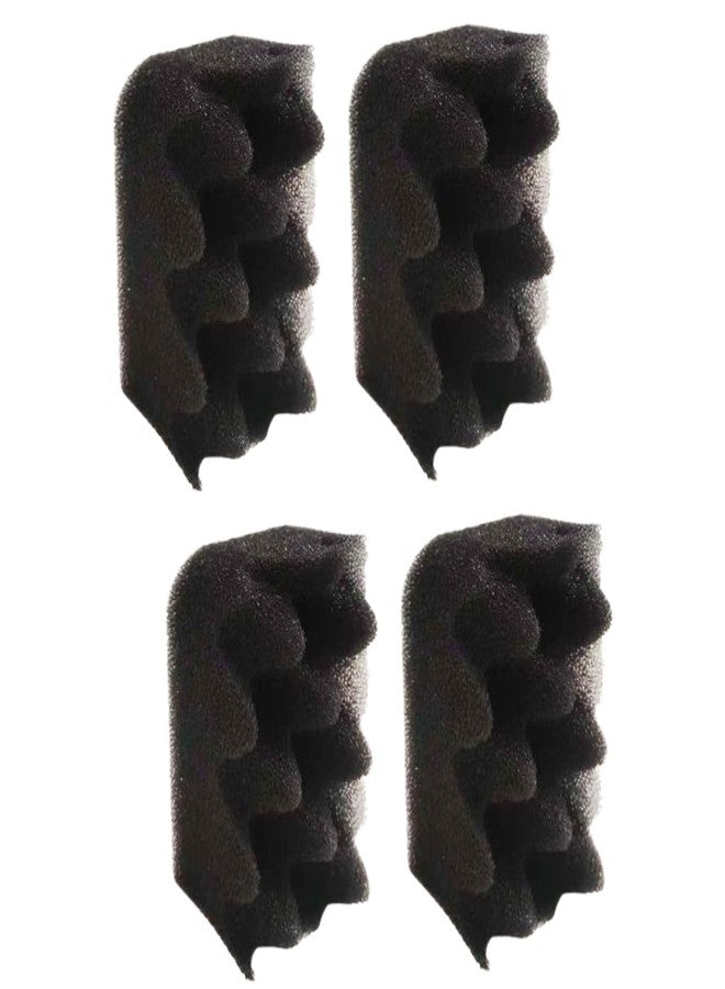 Qzbhct 4 Pcs Aquarium Bio Sponge Filter Pads for Hagen Fluval 304, 305, 306, 404, 405, 406 (A-237) Canister Filtration Systems - Image 1
